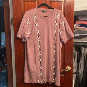 Misguided T-shirt dress plus size